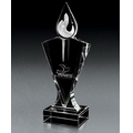 Sculpted Flame Crystal Award